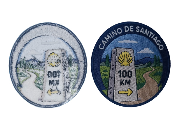 Embroidered Patches, iron-on