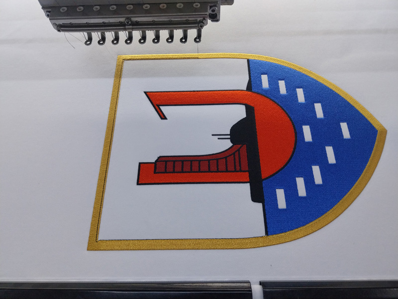 Bangkok Badges Multihead Embroidery Machinery
